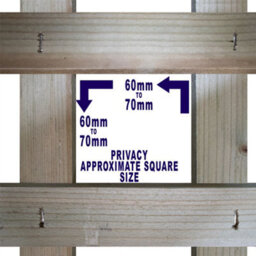 Premier Garden Supplies Arch Top Wooden Trellis Panel 6Ft X 1Ft (4 Pack) Privacy Square Lattice Fencing Topper Extension For Climbing Plant Support - thumbnail 9