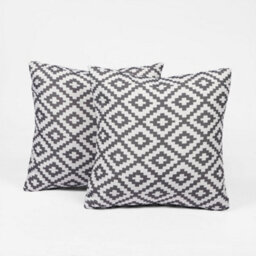 OHS 2 Pack Geometric Cushion Cover Outdoor Garden - thumbnail 4