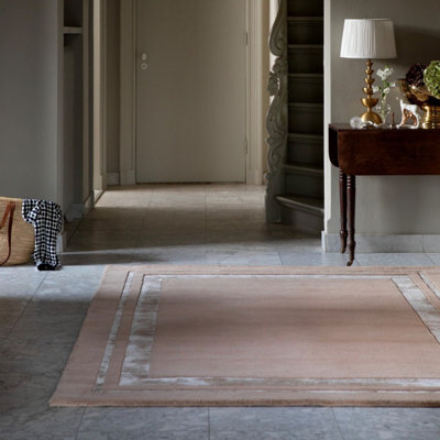 Laura Ashley Redbrook 081801 Hazelnut Handtufted Rug-200Cm X 280Cm - image 1