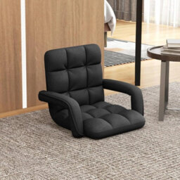 Floor Sofa Bed With Ergonomic Armrests, 150Kg Leisure Chair - thumbnail 6
