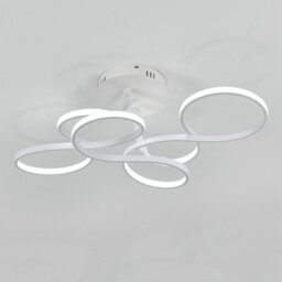 Novel Stylish LED Ceiling Light with Round Canopy 70 cm Dimmable - thumbnail 2