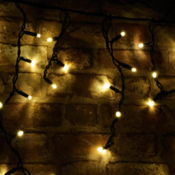 Lyyt-Connect 2M 100 Warm White Led Connectable Outdoor Icicle Lights - thumbnail 1