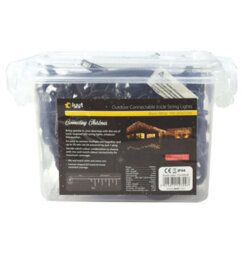 Lyyt-Connect 2M 100 Warm White Led Connectable Outdoor Icicle Lights - thumbnail 4