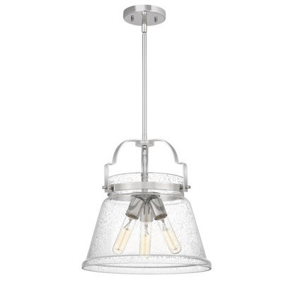 Luminosa Lighting Luminosa Quoizel Wimberley Dome Pendant Ceiling Light Polished Chrome - image 1