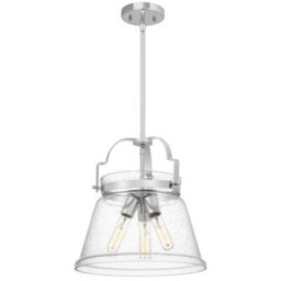 Luminosa Lighting Luminosa Quoizel Wimberley Dome Pendant Ceiling Light Polished Chrome - thumbnail 5