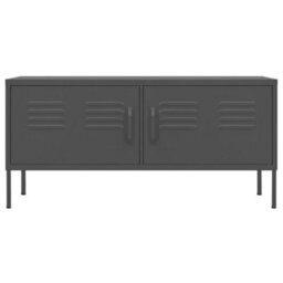 Berkfield Durable Tv Cabinet Anthracite 105X35X50 Cm Steel - thumbnail 3