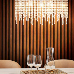 Wyld And Coco Glamourlux Crystal Chandelier Chrome Finish Adjustable Height 65Cm Diameter 120Cm Drop - thumbnail 2