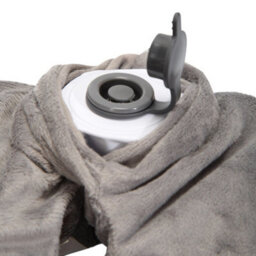 Mountain Warehouse Fleece Inflatable Pillow Grey (One Size) - thumbnail 4