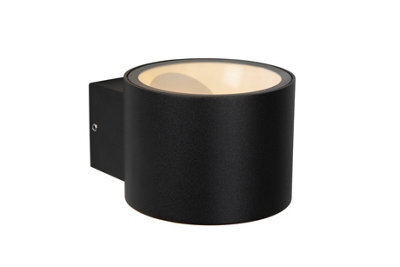 Lucide Oxford Outdoor Up & Down Wall Light Black - image 1