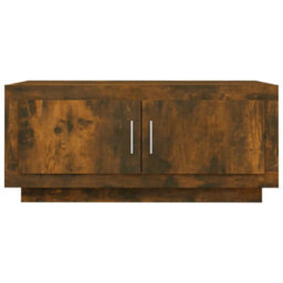 Vidaxl Coffee Table Smoked Oak 102X50X45 Cm Engineered Wood - thumbnail 5