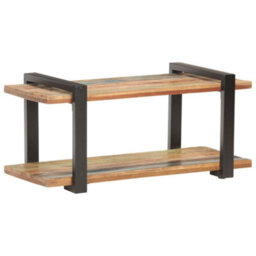 Berkfield Tv Cabinet 90X40X40 Cm Solid Reclaimed Wood - thumbnail 7