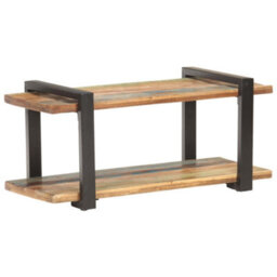 Berkfield Tv Cabinet 90X40X40 Cm Solid Reclaimed Wood - thumbnail 9