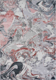 Solarius Modern Living Room Rug - Abstract Area Rugs Pink - Runner 60X220 Cm - thumbnail 3
