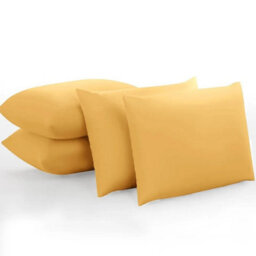 Ameha Bedding Pillowcase-Plain Dyed Charcoal Breathable Envelope Durable Pillow Cover 2 Pair (50 X 75 Cm) Pillow Covers - thumbnail 6