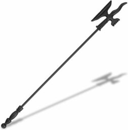 Fire104 Traditional 5 Piece Fireset Soldier Companion Set 74X22X13Cm Fireplace Tools With Stand Poker Brush Shovel Tongs - thumbnail 5