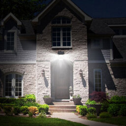 346 Led Solar Power Motion Sensor Wall Light Outdoor - thumbnail 5