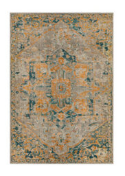 Multicolor Modern Easy To Clean Abstract Geometric Rug For Dining Room-160Cm X 230Cm - thumbnail 1