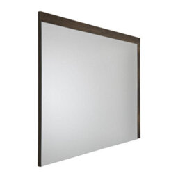 Homestylestore Dark Oak Wall Hung Bathroom Mirror 1000 X 750mm