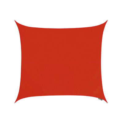 Kookaburra 5.4M Square Waterproof Red Garden Patio Sun Shade Sail Canopy 98% Uv Block With Free Rope - image 1