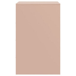 Berkfield Bedside Cabinets 2Pcs Pink 34.5X39X62 Cm Steel - thumbnail 8