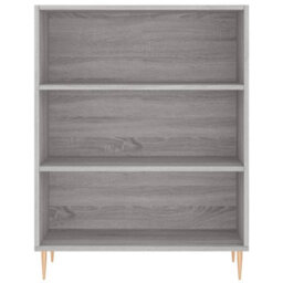 Berkfield Highboard Grey Sonoma 69.5X32.5X180 Cm Engineered Wood - thumbnail 5