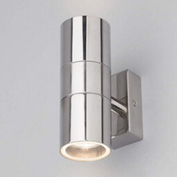 CGC Lighting Glory - Cgc Polished Stainless Steel Double Wall Light Spotlight
