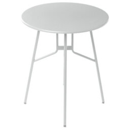 Wyld And Coco Grey Iron Round Dining Table 64Cm - Compact Outdoor Balcony And Patio Table - thumbnail 3
