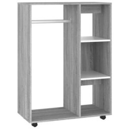 Vidaxl Wardrobe Grey Sonoma 80X40X110 Cm Engineered Wood - thumbnail 1