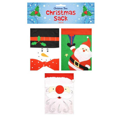 Christmas Santa Sack - Christmas Stocking - image 1
