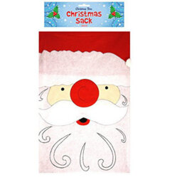 Christmas Santa Sack - Christmas Stocking - thumbnail 2