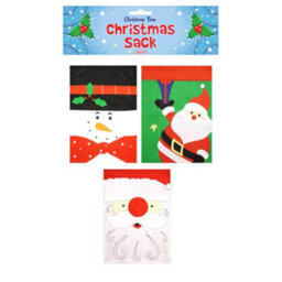 Christmas Santa Sack - Christmas Stocking - thumbnail 1