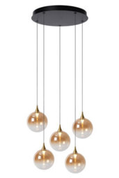 Lucide Premium Gisela Pendant Light Diameter 48Cm Led Dim. 2700K - Amber - thumbnail 1