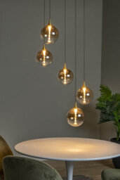 Lucide Premium Gisela Pendant Light Diameter 48Cm Led Dim. 2700K - Amber - thumbnail 5