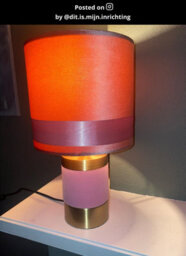 Lucide Extravaganza Frizzle Table Lamp Pink - thumbnail 8