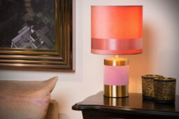 Lucide Extravaganza Frizzle Table Lamp Pink - thumbnail 3
