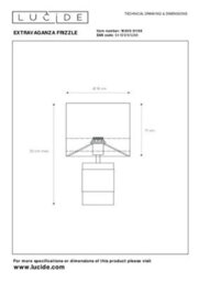 Lucide Extravaganza Frizzle Table Lamp Pink - thumbnail 6