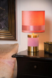 Lucide Extravaganza Frizzle Table Lamp Pink - thumbnail 4