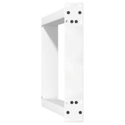 Berkfield Console Table Legs U-Shaped 2 Pcs White 28X(72-73) Cm Steel - thumbnail 7
