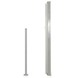 Berkfield Patio Terrace Side Awning 160 X 300 Cm Cream Colour - thumbnail 3