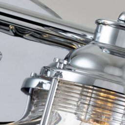 Luminosa Lighting Luminosa Kichler Ashland Bay Wall Lamp Polished Chrome, Ip44 - thumbnail 3