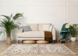 Nova Floyd Cream Traditional Polypropylene Rug By Ultimate Rug-160Cm X 230Cm - thumbnail 2