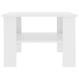 Vidaxl Coffee Table White 60X60X42 Cm Engineered Wood - thumbnail 6