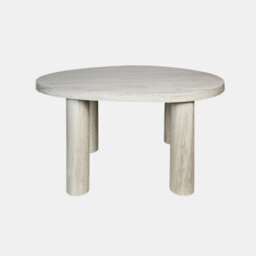 Ohs 4-Leg Engineered Wood Coffee Table Home Décor - Travertine - thumbnail 2
