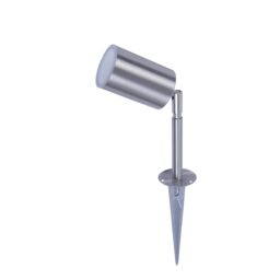 Blooma Candiac Silver Effect Led Outdoor Spike Light (D)60mm, Pack Of 4 - thumbnail 2