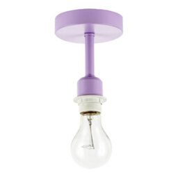 Happy Homewares Traditional Lavender Lilac Ceiling Light Fitting To Hold Lamp Shades - thumbnail 3