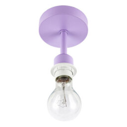 Happy Homewares Traditional Lavender Lilac Ceiling Light Fitting To Hold Lamp Shades - thumbnail 4
