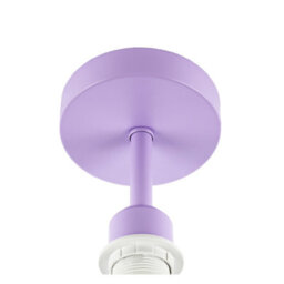 Happy Homewares Traditional Lavender Lilac Ceiling Light Fitting To Hold Lamp Shades - thumbnail 5