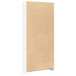 Vidaxl Bookcase White 80X24X176 Cm Engineered Wood - thumbnail 6
