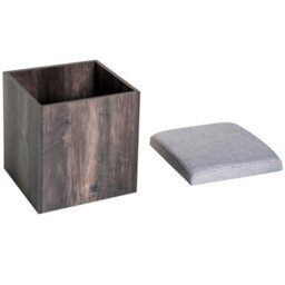Dining Table W/ 4 Ottomans Seats Kitchen Home Furniture Set Modern Style - thumbnail 5