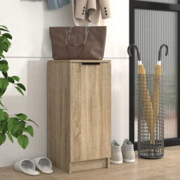 Berkfield Shoe Cabinet Sonoma Oak 30X35X70 Cm Engineered Wood - thumbnail 1